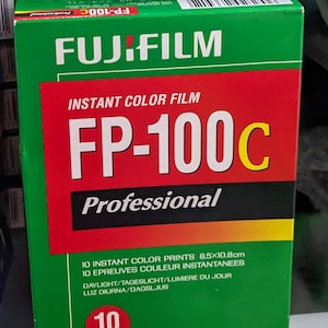 Fujifilm FP100C instant film Polaroid