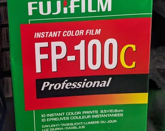 Fujifilm FP100C instant film Polaroid