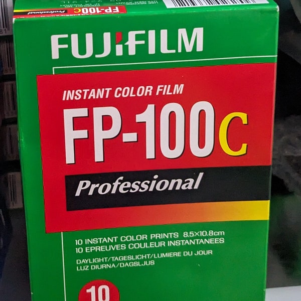 Fujifilm FP100C instant film Polaroid