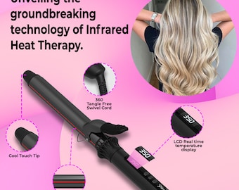Bedazzled curling iron discount