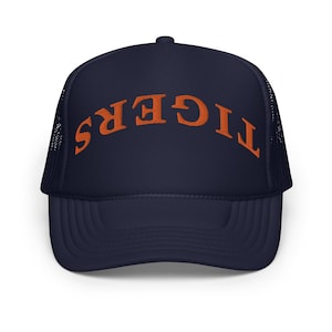 College Football Trucker Hat - Orange Tiger