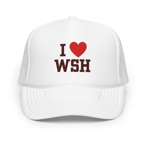 I HEART WSH Trucker Hat - Washington Commanders