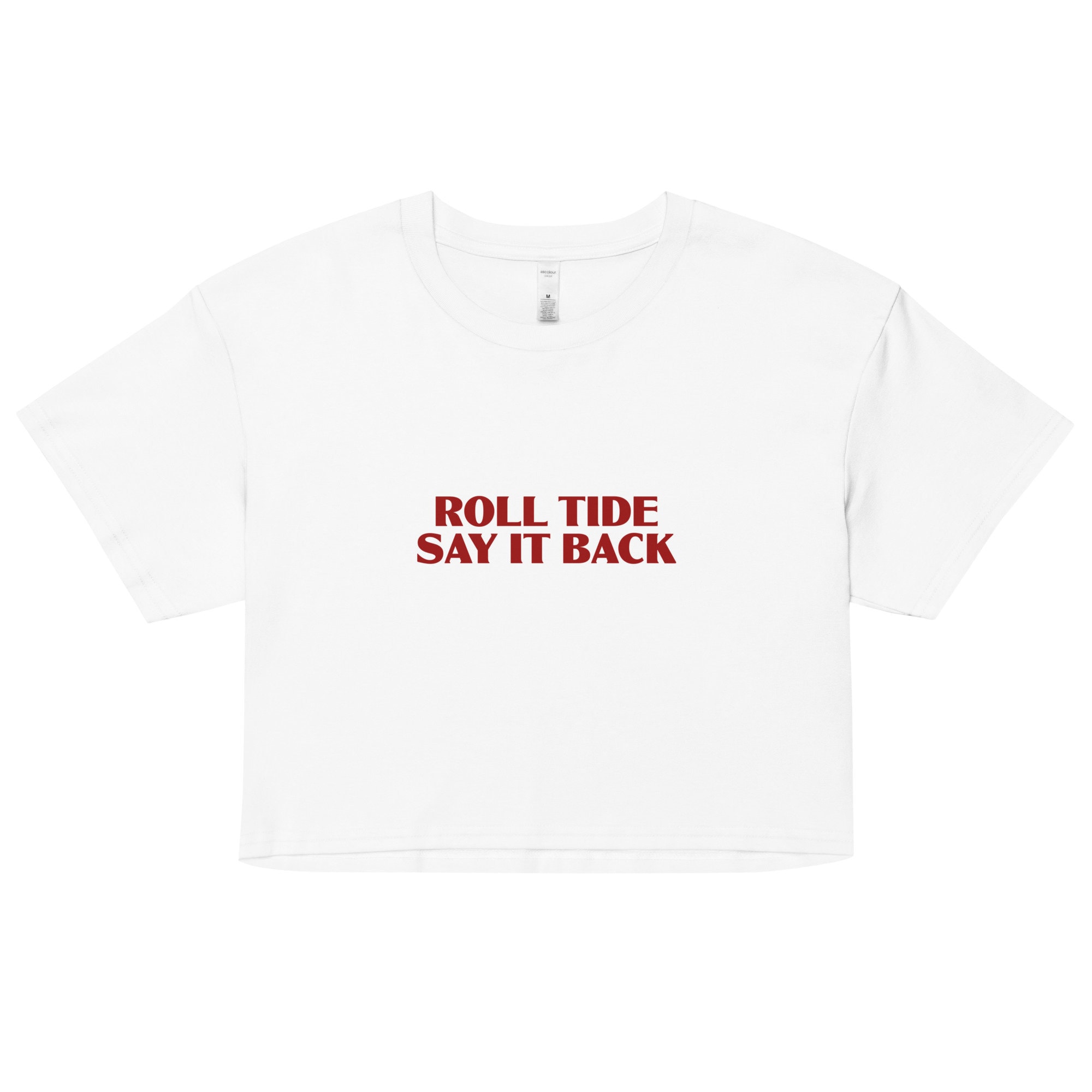 Roll Tide Say It Back Crop Top