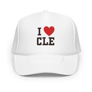 I HEART CLE Trucker Hat - Cleveland Browns