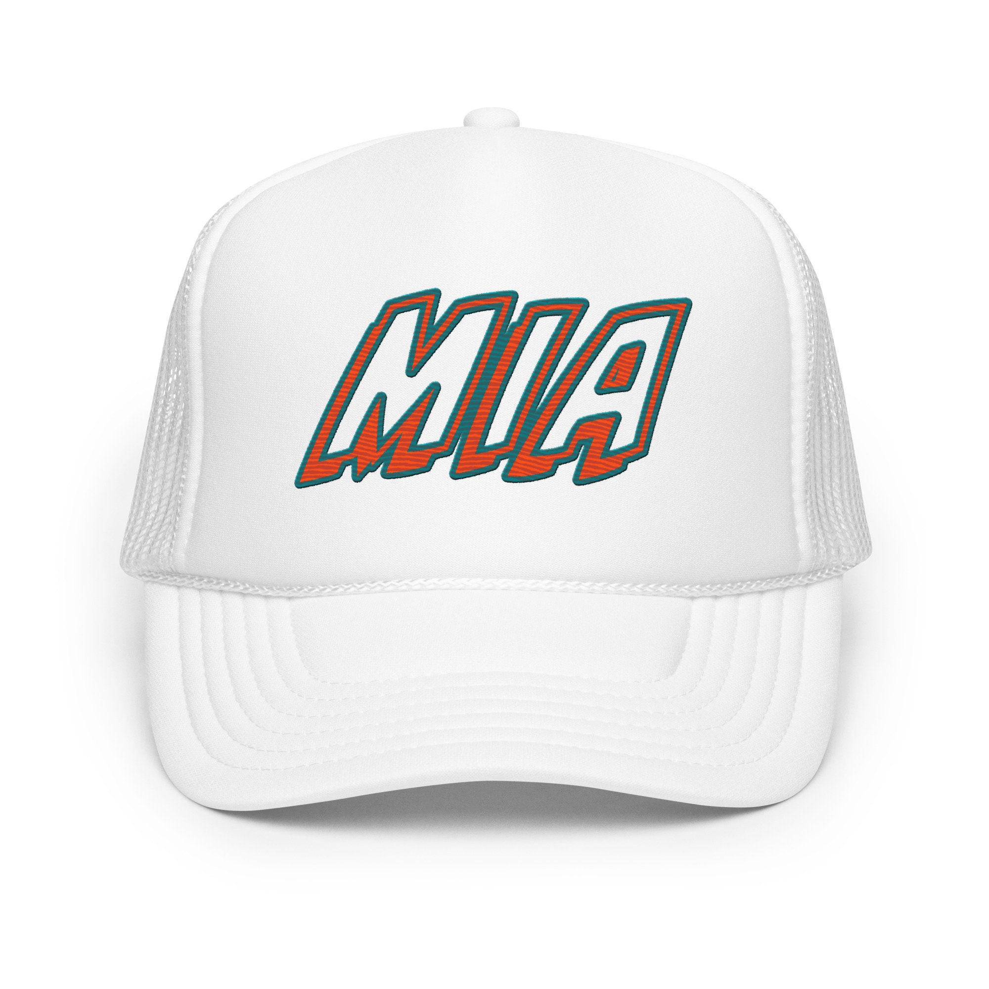 Miami Dolphins Trucker Hat Etsy UK