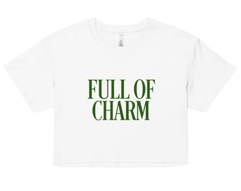 Full Of Charm St. Patrick's Day Crop Top *Order By 3/7 To Receive By 3/16*