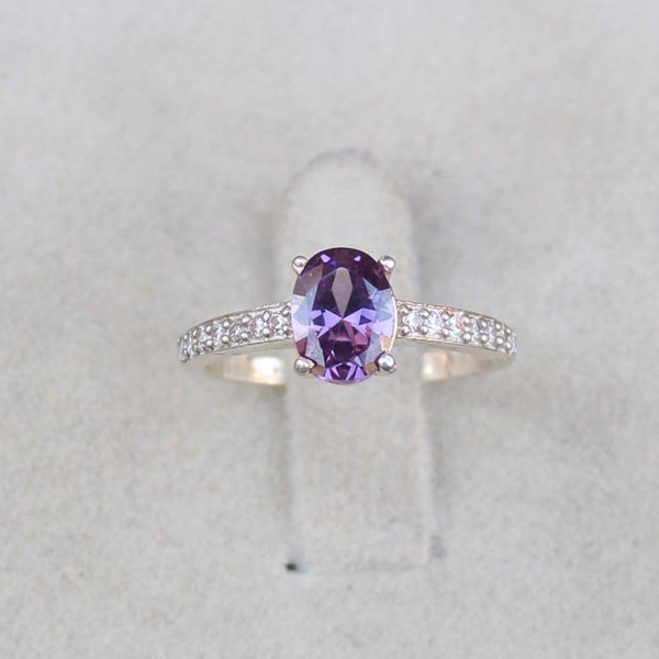 Kunzite Ring Kunzite Gemstone Ring Handmade Ring 925 Sterling Silver Ring For Anniversary Gift Ring For Mom Kunzite Ring For Wedding Gift