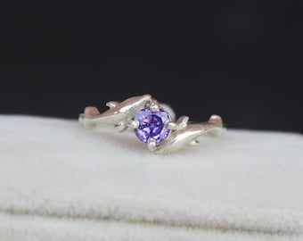 wedding Kunzite Ring - Handmade Gemstone Jewelry
