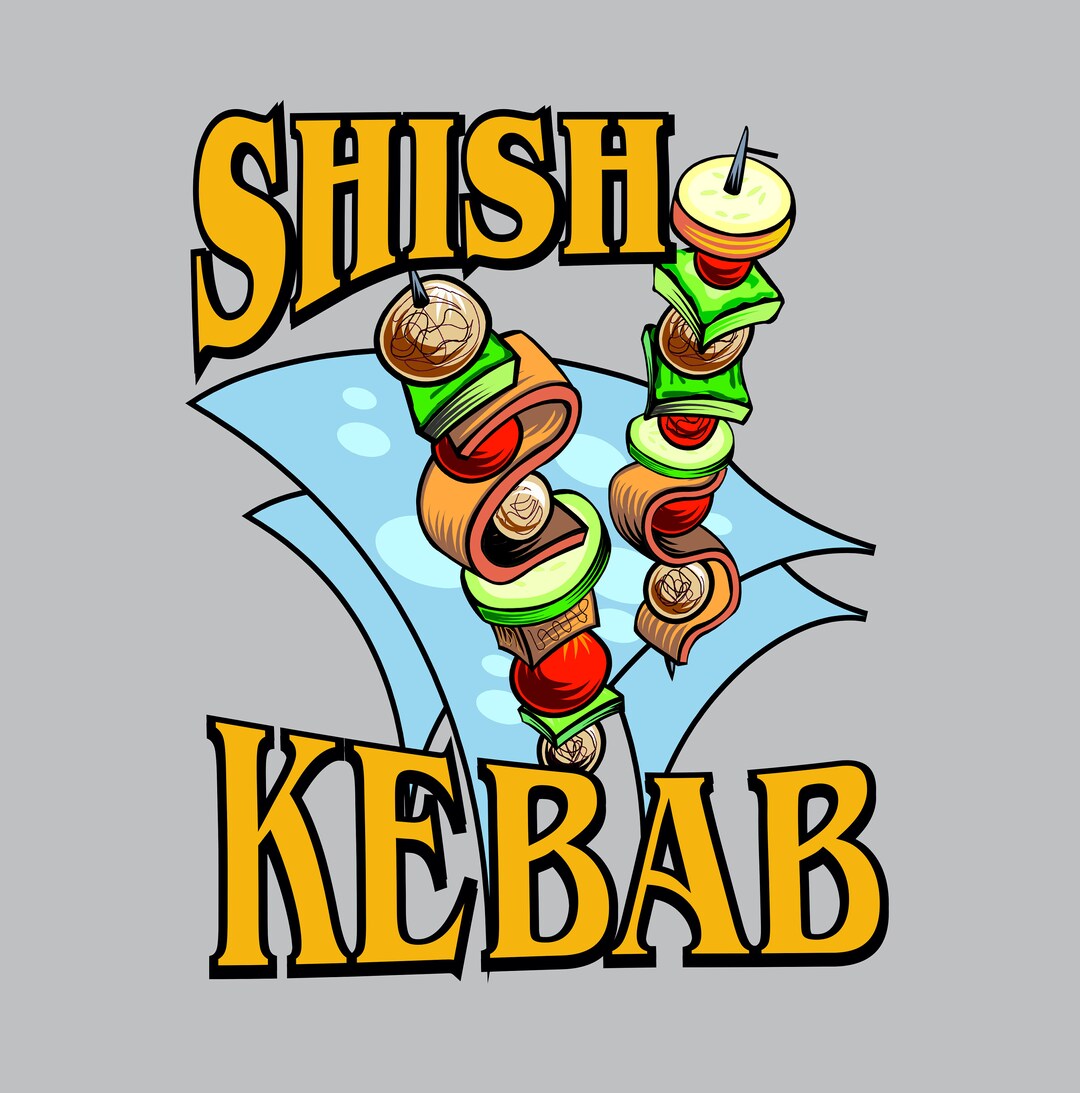 Kebab Window Shish Kebab Long Window Decal - Etsy