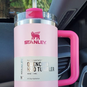 Stanley 40oz Quencher 2.0 Tumbler Tie Dye Target Exclusive NWT Coral Pink