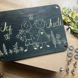 Wooden Flower Press Kit: Personalized Herbarium, Plant Drying