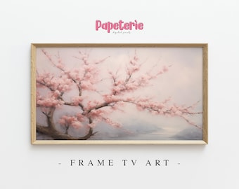 Kirschblüten Baum Vintage Kunst für Frame TV (Digitaler Download)