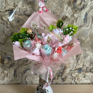Large SURPRISE bouquet "little heart" pink
