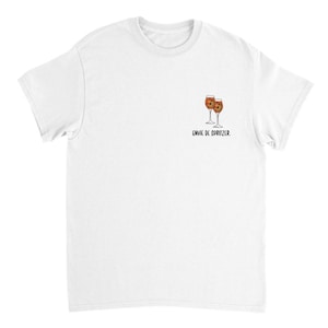 Personalized unisex t-shirt Spritz Humorous Apéro