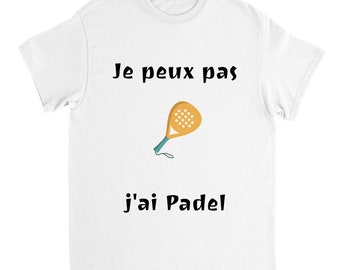 Camiseta de Pádel personalizada / ¿No puedo tener Pádel?