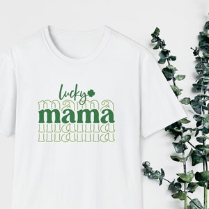 Lucky Mama shirt, St. Patrick&#39;s Day shirt, St. Patrick&#39;s Day shirt, Lucky shirt, St. Patty&#39;s Day shirt, schattig St. Patty&#39;s shirt