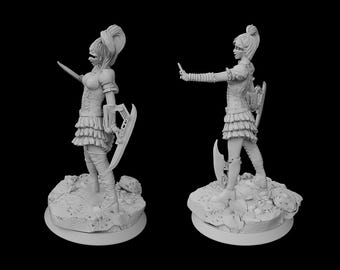 Twin Android Miniature