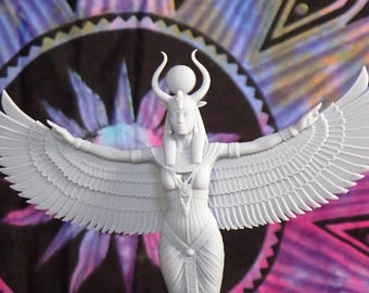 Goddess Isis Unpainted Miniature 5 inch or 3 inch figure