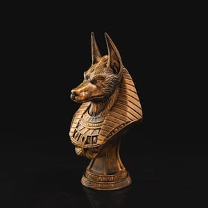 Anubis Bust Resin Unpainted