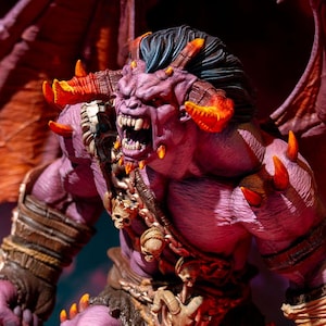 Horned Winged Demon Miniature 35mm