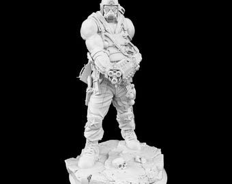 CyberWarrior Miniature 32mm scale Unpainted
