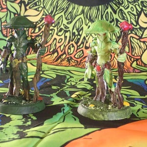 Myconid Warrior - Mushroom Guardian Miniature for DnD, Pathfinder, any TTPRG