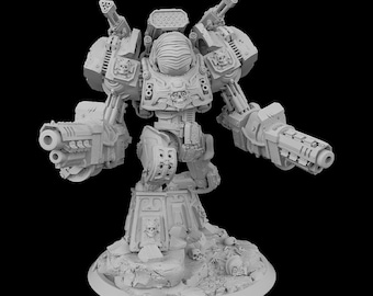 Cyber Titan Warrior Miniature