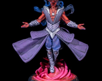Horned Demon miniature for Dnd, Pathfinder, Any TTRPG 35mm or 75mm