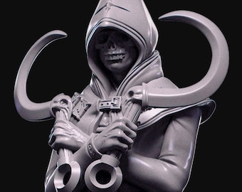 Evil Cultist 75mm or 35mm miniature