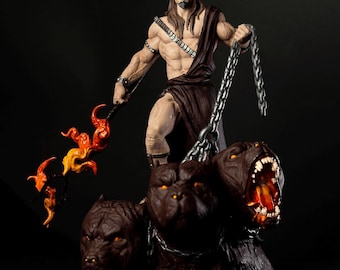 Hades God of the Underworld Unpainted statue
