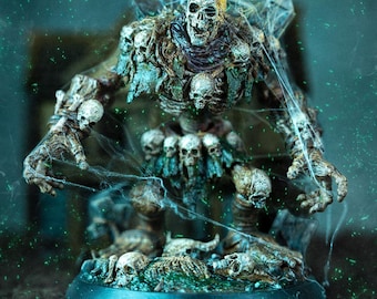 Tombstone Golem miniature 32mm or 75mm scale Unpainted