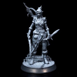 Elf Assassin/Rogue Female 35mm or 75mm