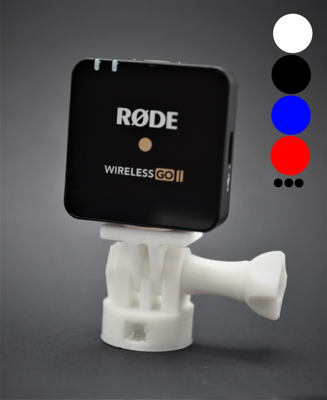Custom Universal Mic Mount/holder for Dji/rode Wireless Go Ii/boya