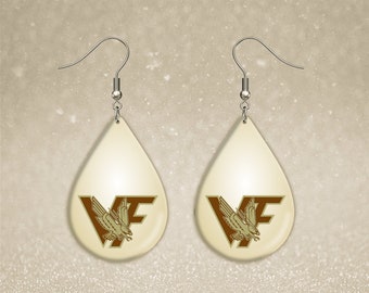 Custom School Logo Earrings