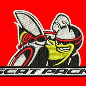 Scat Pack Embroidery Logo File/ Embroidery Logo