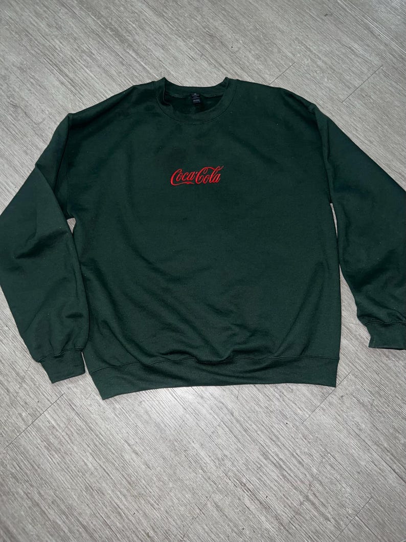 Coca Cola Embroidery File (3 Sizes) image 4