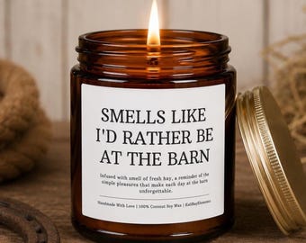 Paardencadeaukaars voor paardenliefhebbers, paardendecoratie, cadeau voor paardeneigenaren, paardentrainer, ruitersportcadeau voor vrouwen