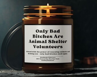 Animal Lover Gift Candle For Volunteer, Appreciation Gifts for Dog Cat Lover, Coworker Gifts, Volunteer Gifts For Her, Difference Maker