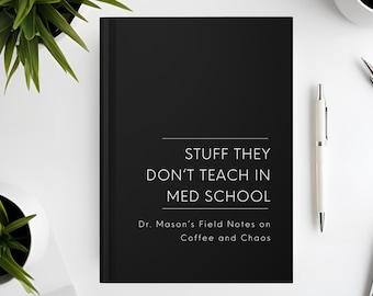 Personalized Doctor Journal, Funny Med Student Gift, Custom Surgeon Notebook, Gifts for Healthcare Pros, Nurses