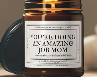 Mama Kerze Geschenk, Muttertagsgeschenk für Mama, lustiges Mama Geschenk vom Tochter Sohn, Mama Wertschätzung Geschenk, neue Mama Geschenk, Frau Zuhause Geschenk