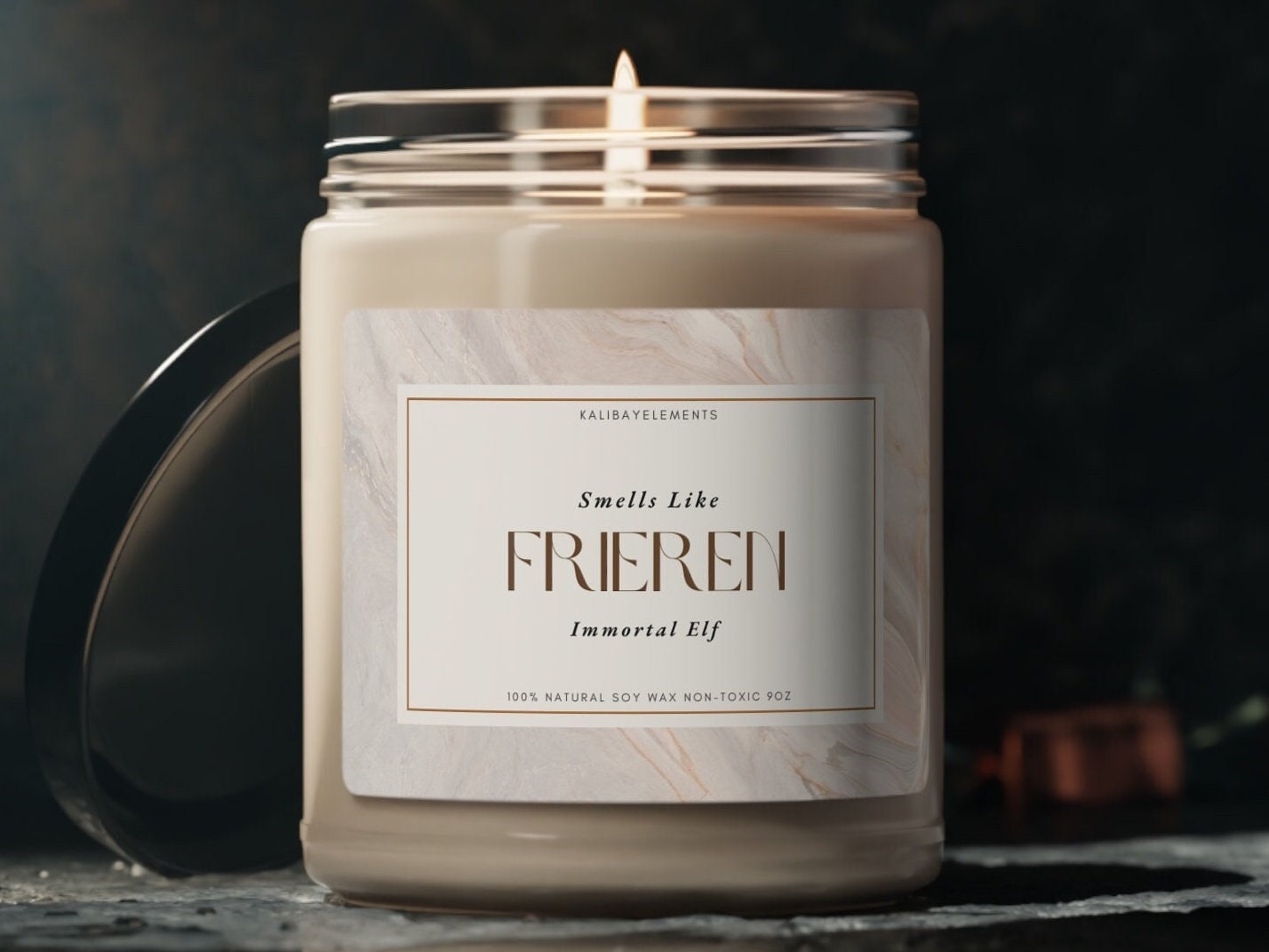 Frieren Sousou no Frienen Inspired Candle Anime Character Christmas Gift Elf Lovers Anime Girl Beyond Journeys End Anime Merch Gift