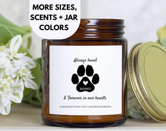 Personalized Condolence Gift For Loss of Pet - Loss of Dog Thinking of You Gift, Loss of Cat Pet Memorial Gift, Pet Passing