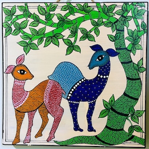 Gond from Indian folk art
