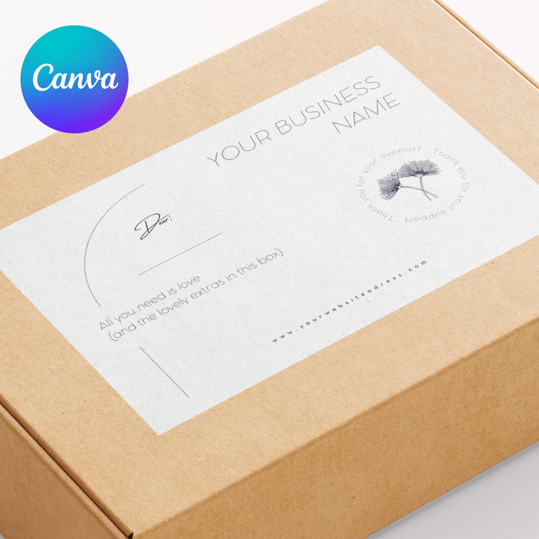 Statement Labels Make a Statement With Our Modern Box Labels Elegant Designs - Etsy