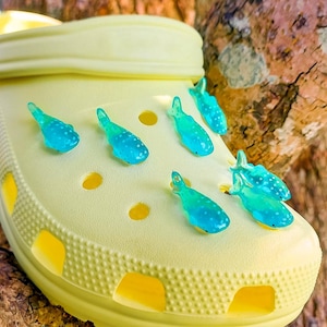 Whale Shark Shoe Charms | 3D Ocean Animals Shoe Clips