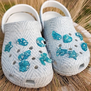 Celestial Dreams Shoe Charms | Set of 12 Glittery Shoe Clips