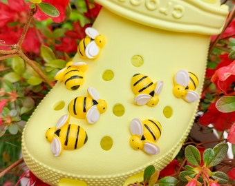 charms croco bourdon | charms croco abeille printanière | Jibbitz 3D