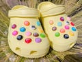 M&M Candy Shoe Charms | 3D Chocolate Shoe Clips product logo