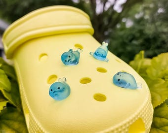 Luminous Seals Shoe Charms | 3D Glow In The Dark Animal Shoe Clips