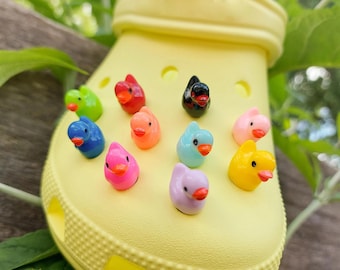 Ducky Shoe Charms | Cute 3D Duck Shoe Clips